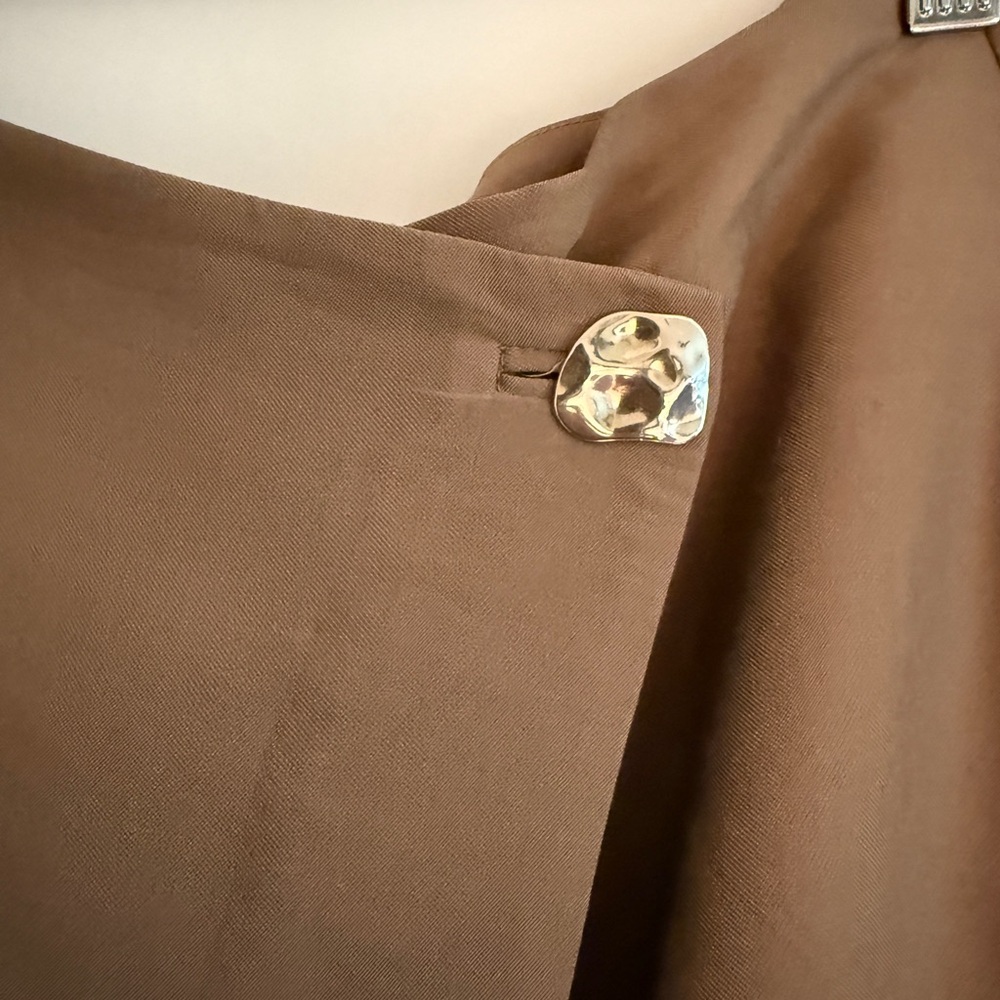 Vince Asymmetric Wrap Skirt - Picture 7 of 10